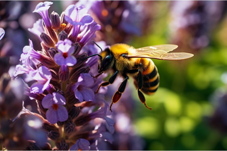 Les abeilles sont attirées par les fleurs riches en nectar et en pollen