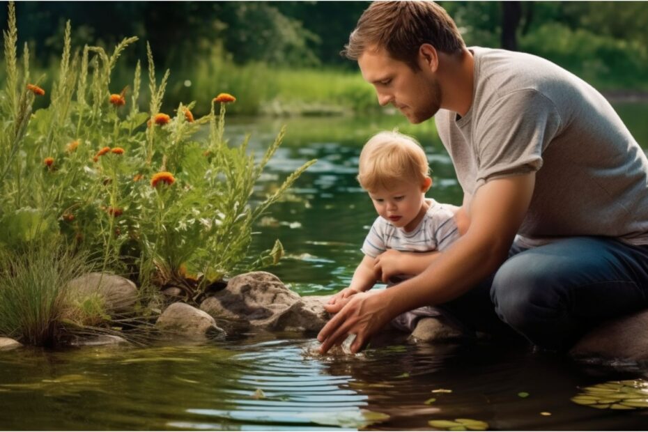 Une mare à la campagne attire une foule d'insectes et d’animaux aquatiques qu’il est plaisant d’observer.